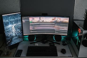 Monitor 34 Xiaomi Mi Curved Gaming Monitor (BHR5133GL) Satılır – Çox