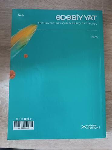 Yenidir.10azn Çatdırılma.Bakı.İnşaatçılar m/s Məhsul: “Ədəbiyyat – — 2