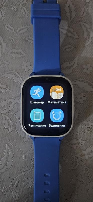 smart box: Yeni, Smart saat, Wonlex, Sim kart, rəng - Göy — 6