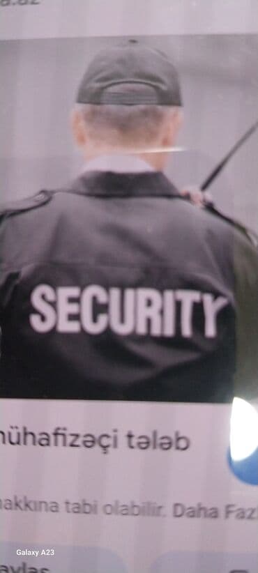 Bizim şirkətə təcili Mühafizəçilər tələb olunur - Növbəli İş Əlaqə