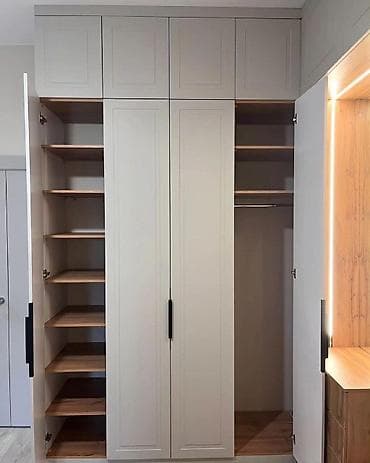 ayaqqabi refleri: Düz dolab, Dəhliz üçün, Ayaqqabı üçün, Açılan, Korpuslu, 5 qapı — 5