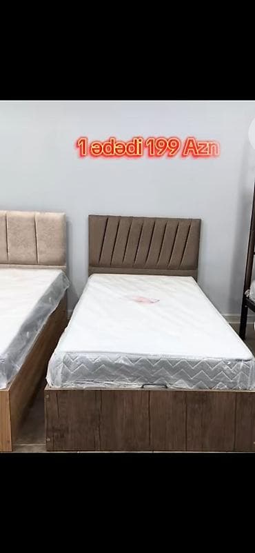parca skaf: Tək nəfərlik çarpayı modelləri - Müxtəlif dizaynlarda başlıq: yumşaq — 2