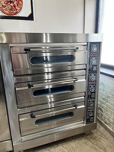 Biznes üçün avadanlıq: Peşəkar üçmərtəbəli elektrik soba – restoran, pizzaxana, çörək və — 2