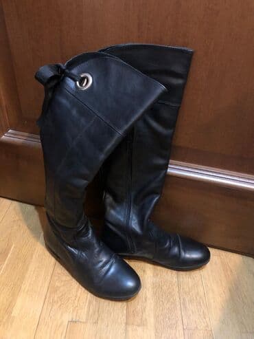 qadın çəkmə: Ölçü: 36, rəng - Qara, İşlənmiş — 6