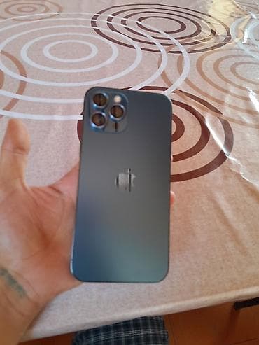 apple m1: IPhone 12 Pro Max, 256 GB, Pacific Blue, Face ID — 2