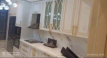 Sifarişlə mətbəx dəsti, Özü çəkən petlələr, MDF, Kredit var, Pulsuz çatdırılma, Rayonlara çatdırılma