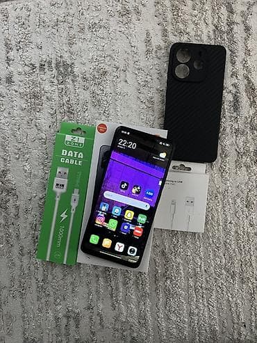 realme 8 pro ekran: Redmi Note 14, 128 GB, rəng - Qara, Barmaq izi — 3