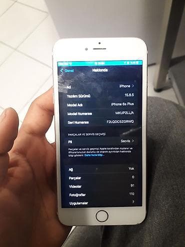 iphone i: IPhone 6s Plus, 16 GB, Rose Gold, Barmaq izi — 4