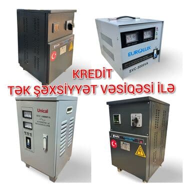 qaz əti qiyməti: Kredit tək şəxsiyyət 🇹🇷⚡️Stablizatorlar⚡️🇦🇿 Hər gücdə və sərfiyyatda — 1