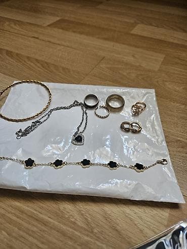 Бижутерия: Qadın aksesuarları və geyimindən ibarət qarışıq set birlikde 9 — 9