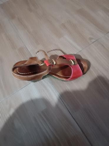 женские силиконовые босоножки: Qadın sandaleti Türkiyənindir - Model: Açıq burunlu, ikiqat qayışlı — 1