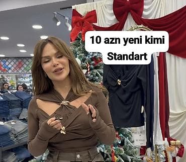 Svitşotlar: Qadın bluzası – standart ölçü - Model: Ön hissədə dekorativ qızılı — 1