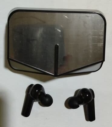 nauşnikler qiymeti: Yeni Simsiz (Bluetooth) Qulaqcıqlar, rəng - Qara — 5