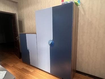 Oğlan və qız üçün, 4 qapılı, Açılan, Düz dolab