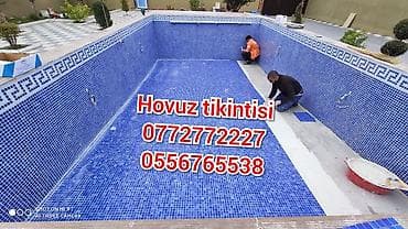 Услуги: Hovuz tikintisi və təmiri. Azərbaycanın istənilən bölgəsində — 3