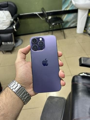IPhone 14 Pro Max, Deep Purple, Face ID lalafo.az -da IPhone 14 Pro Max, Deep Purple, Face ID