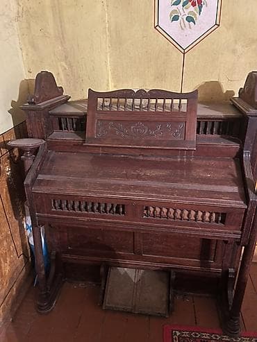 org pa 80: Harmonium tipli pedaallı pompalı orqan (reed organ) - Marka/model — 2