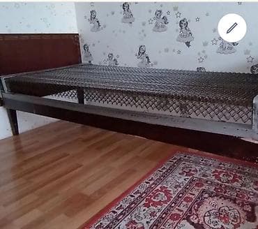 tek krafat: İKİSİ 30 manat Metal torlu tək nəfərlik çarpayı karkası - Ölçü — 1