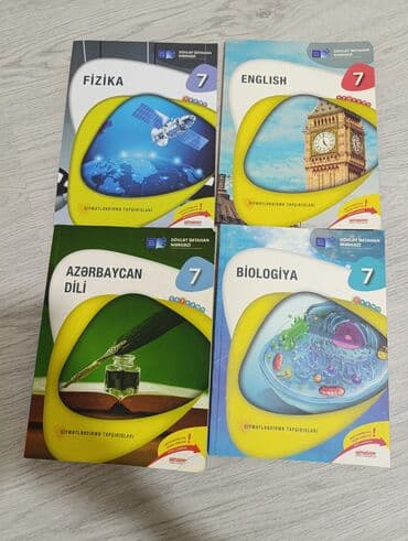 7ci sinif testləri biryerde 12azn. Yenidir işlənməyib