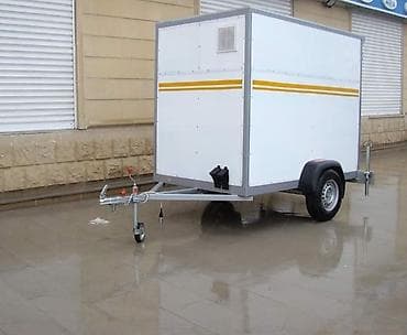 kondisioner pult yay rejimi: Bağlı yük qoşqusu - Tip: Yüngül tək oxlu, qapalı tip qoşqu - Korpus — 1