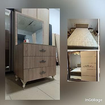 kristal abseron memar ecemi: İkinəfərlik çarpayı, Dolab, Termo, 2 tumba, İşlənmiş — 1