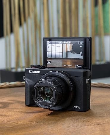 powershot: Canon G7 X Mark III 📸 Üzərində bahalı çexol hədiyyə verilir — 2