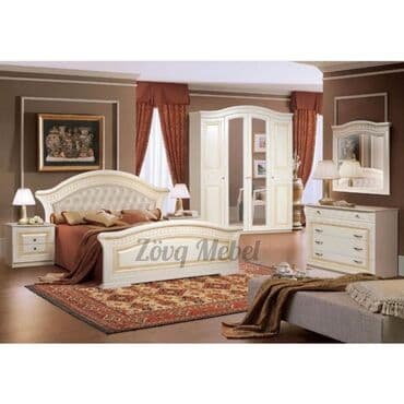 спальный гарнитур каракол: 2 təknəfərlik çarpayı, Dolab, Termo, 2 tumba, Belarusiya, Yeni — 30