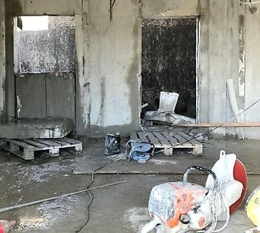 mdf qapi: Beton kəsimi və beton kəsmə işləri xidməti - Dəqiq kəsim: divar — 2