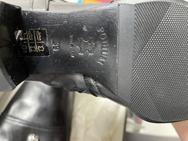 qadın çəkmə: Ölçü: 39, rəng - Qara, Yeni — 2