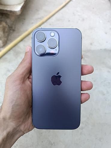 IPhone 14 Pro Max, 128 GB, Deep Purple, Face ID lalafo.az -da IPhone 14 Pro Max, 128 GB, Deep Purple, Face ID