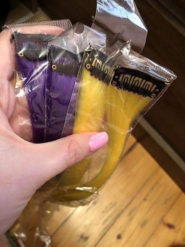 Taxma saçlar, Süni, Yeni