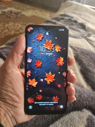 rengli printer: Samsung A10e, rəng - Mavi, Barmaq izi — 8