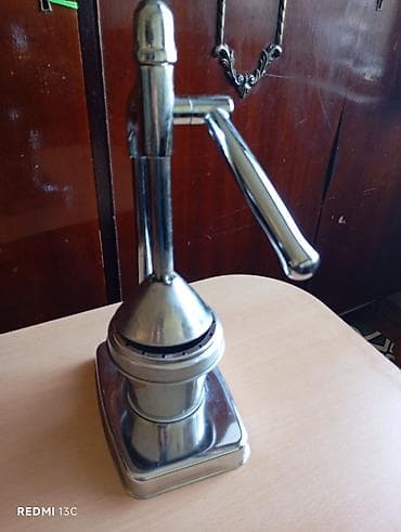 nar ciceyi: Manuel sitrus şirəçəkən (pres) - Material: tamamilə metal gövdə və — 3
