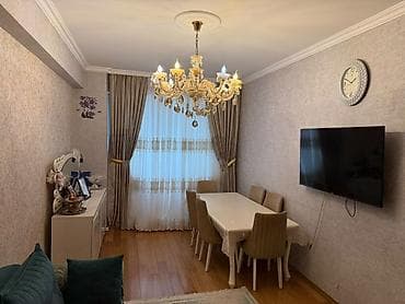 Kirayə mənzillər: Xırdalan Kristal Abşeron 1 yaşayış kompleksində 3 otaq full yeni — 1