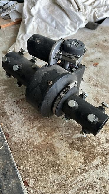 Tavan: Sənaye tipli elektrikli klapan aktuatoru və boruüstü klapan quraşdırma — 1