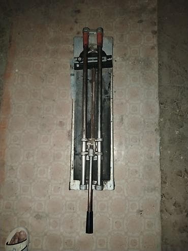 el misari: Kafel/kərpic kəsən əl aləti (mexaniki plitə kəsən) - Material: metal — 4