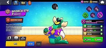 brawl stars account: Brawl Stars oyunu üçün güclü hesab oyunda həddindən artıq çox gözəl — 8