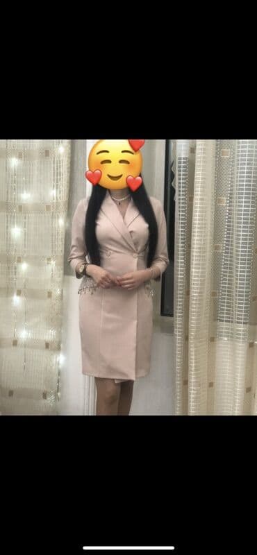 Cemi 1 defe geyilib teze kimidir Şık qadın donu – açıq pudra rəngi -