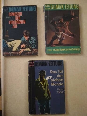 kaybolan yıllar 50 bölüm: Roman-qəzet (Roman Zeitung) seriyasından alman dilində 3 kitab — 1