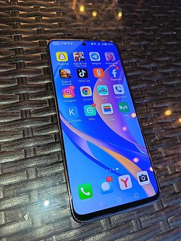 azercell data kart modem: Huawei Nova Y90, 128 GB, rəng - Mavi, Barmaq izi — 1