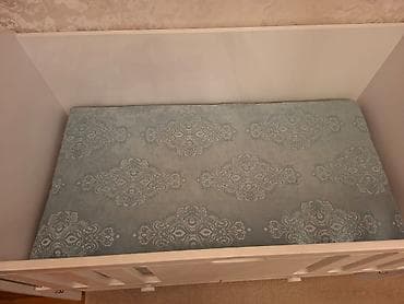 Uşaq mebeli: Oğlan və qız üçün, Dördbucaq, Beşik, Dəstsiz, Matras ilə, Yellənmə mexanizmsiz — 3