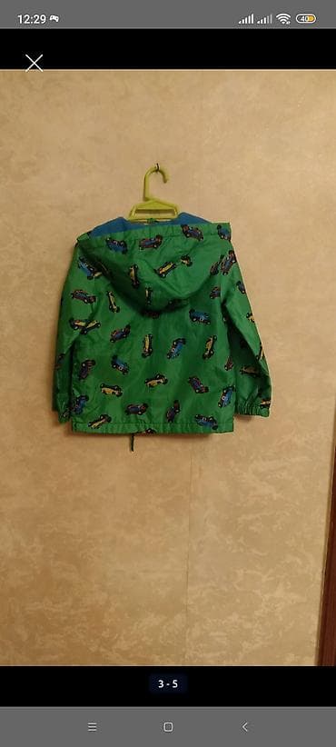 Kurtkalar: Uşaq üçün kapüşonlu yüngül küləkkeçirməz gödəkçə - Rəng: parlaq — 4