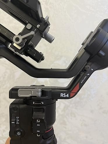 Фото и видеокамеры: DJI RS 4 gimball - 3 oxlu peşəkar kamera stabilizatoru - Avto Lock — 1