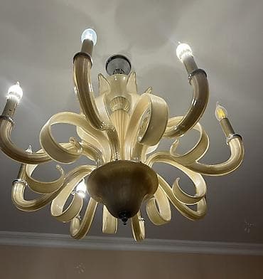 Çilçıraqlar: Çılçıraq, 10 və daha çox lampa, Şüşə — 2