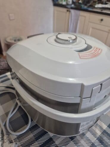 аэрогриль купить в баку: Çoxfunksiyalı multibişirici - Korpus: paslanmayan polad və ağ rəngli — 3