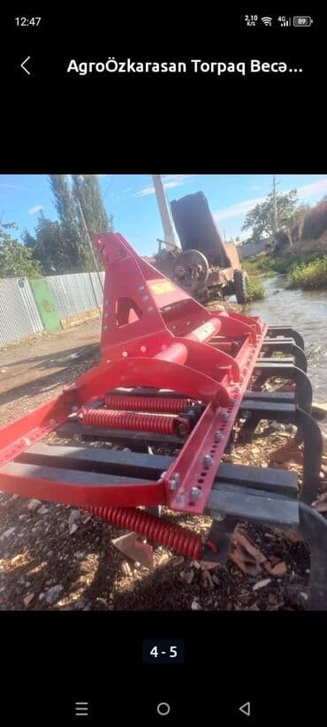 lapetlər: AgroÖzkarasan torpaq becərmə kultivatoru - Traktorun arxa 3-nöqtəli — 4