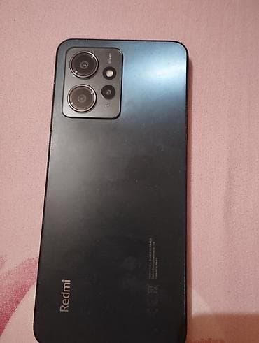 redmi note 12t pro: Xiaomi 12, 128 GB, rəng - Qara, 
 Barmaq izi — 2