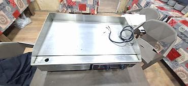 Paslanmayan poladdan elektrikli dəmir tavalı ızgara (flat top griddle) — 4