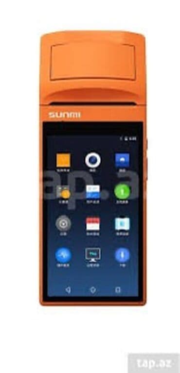 Portativ POS terminal – Android əsaslı, toxunma ekranlı, printerli