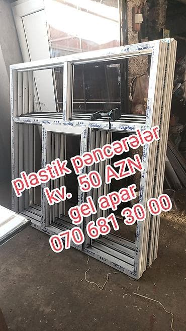 Plastik pəncərə və şüşə sistemləri - PVC pəncərə çərçivələri — 1